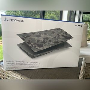 Brand New PlayStation 5 Camouflage Console Cover, Son did not want